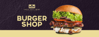 Burger Shop Opening Facebook Cover