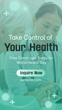 Health Check Up Instagram Story