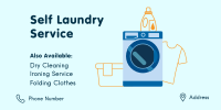 Self Laundry Cleaning Twitter Post