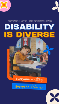 Disabled People Matters TikTok Video Image Preview