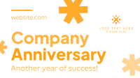 Minimalist Company Anniversary Facebook Event Cover