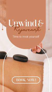 Massage Minimal Instagram Story Design