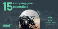 Camping Bag Twitter Post