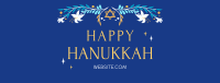 Celebrating Hanukkah Facebook Cover