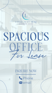 Sophisticated Office Rental Instagram Reel Image Preview