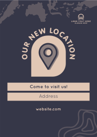 New Business Location Poster