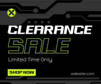 Techno Clearance Sale Facebook Post