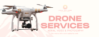 Aerial Drone Service Facebook Cover Design