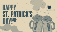 St. Patrick's Beer Greeting Animation Image Preview