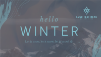 Winter Greeting Animation