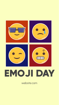 Emoji Variations Facebook Story Design