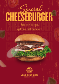 Special Cheeseburger Deal Flyer