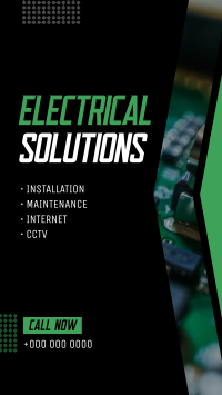 Electrical Solutions Instagram Story