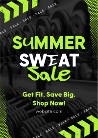 Fitness Summer Sale Flyer