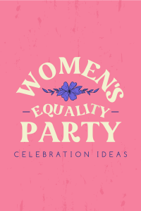 Women's Equality Celebration Pinterest Pin Image Preview