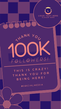 Y2K Thank You Followers Instagram Reel Image Preview