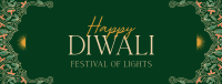 Elegant Diwali Frame Facebook Cover