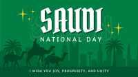 Saudi National Day Animation