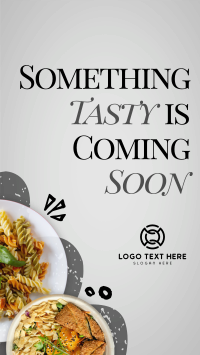 Tasty Food Coming Soon Instagram Story