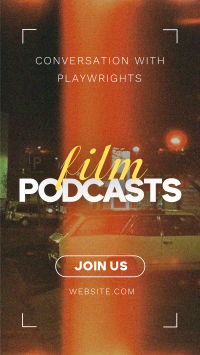 Film Podcasts TikTok Video