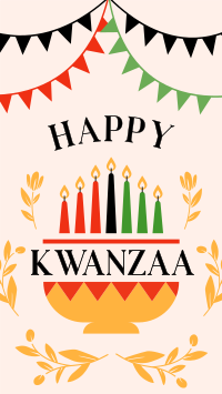 Kwanzaa Banners Instagram Reel Image Preview