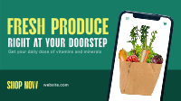 Fresh Produce Delivery Animation