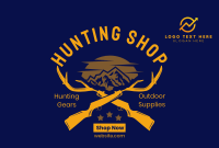 Hunting Shop Pinterest Cover