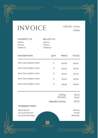 Minimal Invoice example 4
