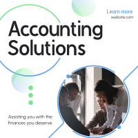 Business Accounting Solutions Linkedin Post