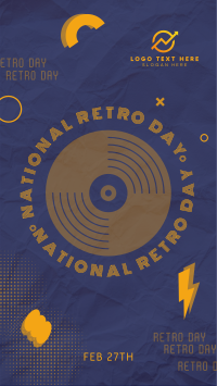 Disco Retro Day Facebook Story