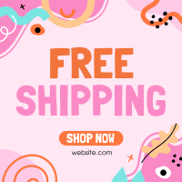 Quirky Shipping Promo Instagram Post