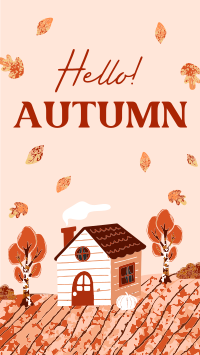 Autumn is Calling Facebook Story