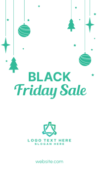 Black Friday Christmas Facebook Story