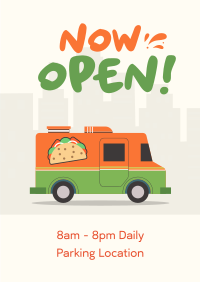 Food Truck Poster example 3