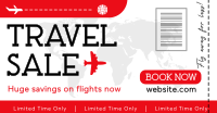 Travel Agency Sale Facebook Ad