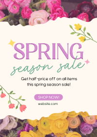 Spring Season Sale Flyer