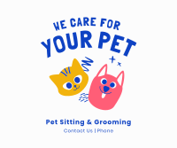 We Care For Your Pet Facebook Post