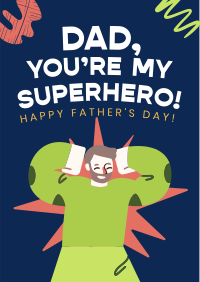 Father's Day Scribble Flyer