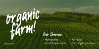 Organic Farming Twitter Post