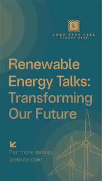 Renewable Energy Talks TikTok Video