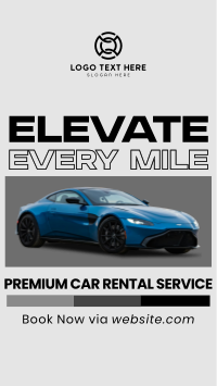 Premium Car Rental Facebook Story