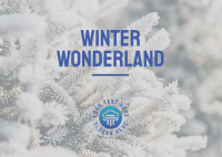 Winter Wonderland Postcard