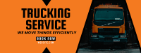 Trucking & Logistics Facebook Cover