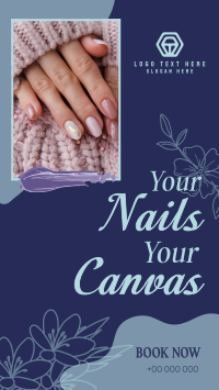 Nail Canvas Salon  Instagram Reel Image Preview