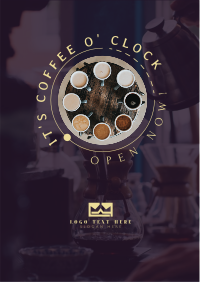 Coffee O Clock Flyer