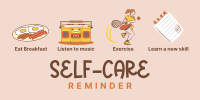 Self-Care Tips Twitter Post