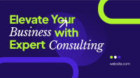 Expert Consulting Facebook Event Cover Design