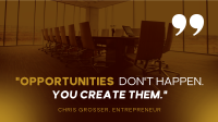 Business Opportunities Quote Video Image Preview