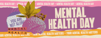 Scrapbook Mental Health Day Facebook Cover Image Preview