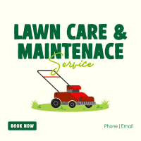 Lawn Service Instagram Post example 3